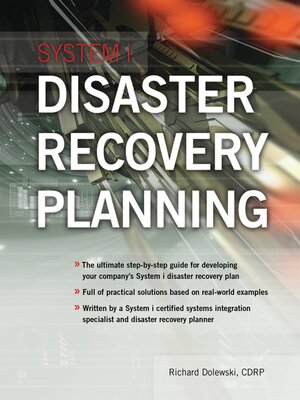 cover image of System i Disaster Recovery Planning